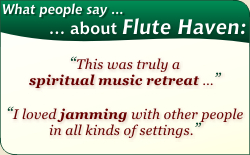 What People Say about Flute Haven